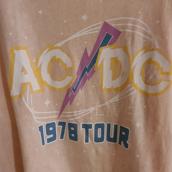 Lucky AC/DC 1978 Live Tour T-shirt M - Picture 7 of 8